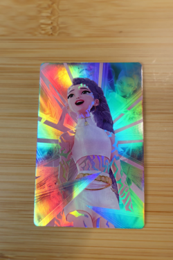 McDonalds KPOP DEMON HUNTERS Meal RUMI Card Holo Triple Star RARE (UNREDEEMED). - Image 1