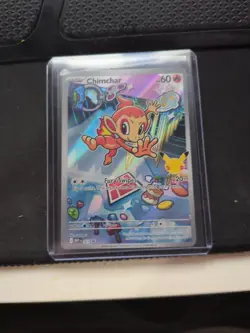2026 Chimchar First Partner Illustration Rare Promo 041 - 30th Anniversary - NM - Image 1