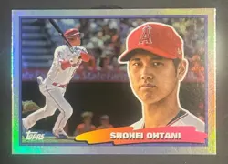 2022 Topps Archives #88BF-2 Shohei Ohtani 1988 Topps Big Foil - Image 1