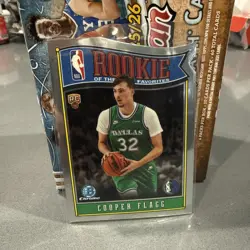 2025-26 Bowman Chrome Basketball #RY-1 Cooper Flagg Rookie Of The Year Favorites - Image 1