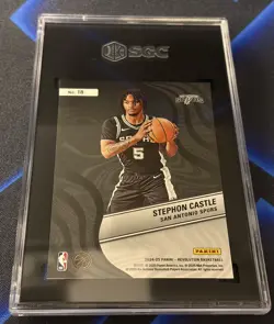 2024-25 Panini Revolution - New Wave Stephon Castle #18 (RC) SGC 10 - Image 2