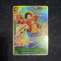 Namco Monkey.D.Luffy PRB02-005 Vol. 2 Holo Foil One Piece Card English - Image 1