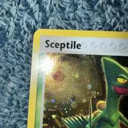 Sceptile - 4/17 - Pokemon Pop Series 1 Holo Card Hp Swirl - Image 2
