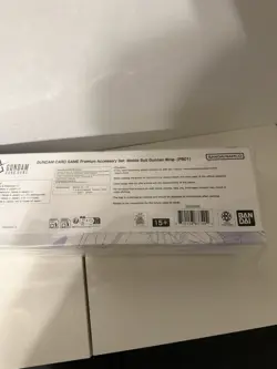 PB01 GUNDAM CARD GAME Premium Accessory Set Mobile Suit Wing ENGLISH | IN HAND - Image 3