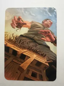 Sorcery Contested Realm Alpha Unique Foil Card Gigantism - Image 2