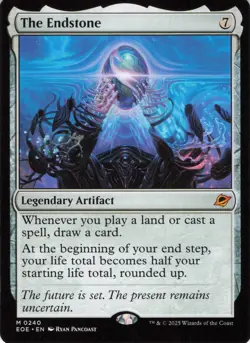 2025 Wizards of the Coast Magic: The Gathering Aetherdrift The Endstone #240 - Image 1