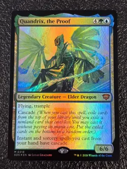 MTG: Quandrix, the Proof - Secrets of Strixhaven (FOIL) NM - Image 1