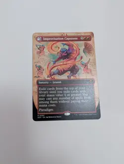 MTG - Improvisation Capstone (Borderless) - Secrets of Strixhaven NM/M Condition - Image 1