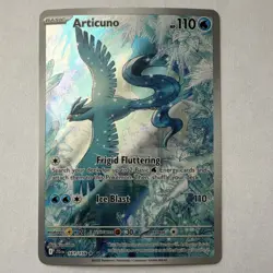 Pokemon Articuno 161/159 Sv09: Journey Together Illustration Rare Holo 2025 - Image 3