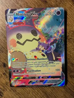 Pokemon 💫 Mimikyu VMAX TG17/TG30 Holo Rare Brilliant Stars Trainer Gallery ✨ NM - Image 2