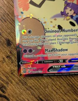Pokemon 💫 Mimikyu VMAX TG17/TG30 Holo Rare Brilliant Stars Trainer Gallery ✨ NM - Image 5