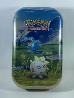 Pokemon Ascended Heroes Mini Tin Totodile & Togepi; New, Factory Sealed 2026! - Image 1