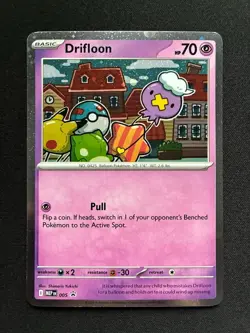 Drifloon MEP005 Cosmos Holo Promo ME: Mega Evolution Promo - Image 1