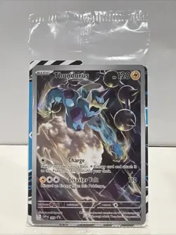 Pokemon TCG Thundurus SVP 209 Sealed Black Star Promo Holo NM - Image 1