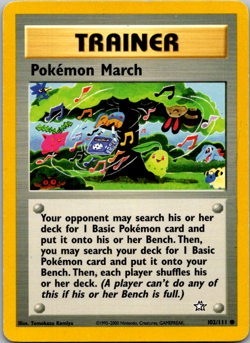 Pokemon March - 102/111 - Neo Genesis - MP - Image 1