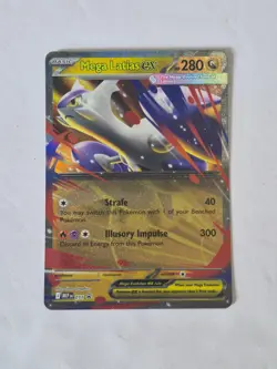 Mega Latias ex 011 Holo Promo ME: Mega Evolution Promo Pokemon Holo NM - Image 1