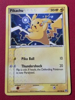 Pikachu - 60/106 - 2005 - Pokemon EX Emerald - Image 1