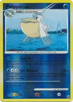 Pokemon - Pelipper - 48/106 - Uncommon - Reverse Holo - Great Encounters - NM - Image 1