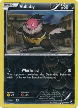 Pokemon - Vullaby - 73/108 - Uncommon - Reverse Holo - BW - Dark Explorers - NM - Image 1