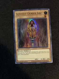 Sunseed Genius Loci - GFTP-EN014 - Ultra Rare 1st Ed Yugioh - Image 1