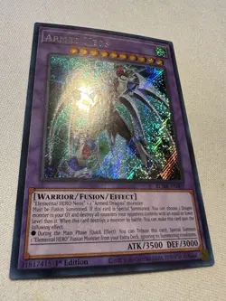 Yu-Gi-Oh! Armed Neos BLMR-EN002 1st Ed Secret Rare HP Front, NM Back (photos) - Image 2