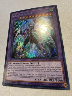 Yu-Gi-Oh! Armed Neos BLMR-EN002 1st Ed Secret Rare HP Front, NM Back (photos) - Image 3
