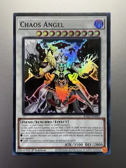 Yugioh - Chaos Angel Super Rare RA05-EN043, Near Mint, 1st Edition, Pack Fresh - Image 1