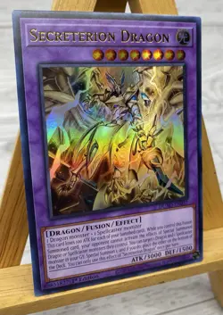 Yugioh Secreterion Dragon DUAD-EN037 Duelist's Advance Ultra Rare 1st Edition - Image 2