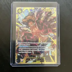 Bandai Monkey D. Luffy OP10-118 Royal Blood Foil Secret Rare 7000 Power 6 Cost - Image 1