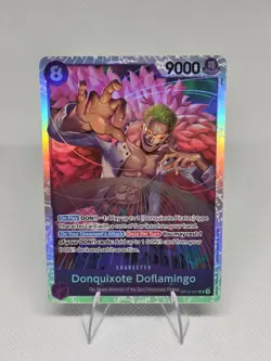 Bandai Donquixote Doflamingo OP10-071 Royal Blood SR Holo One Piece CCG NM - Image 1