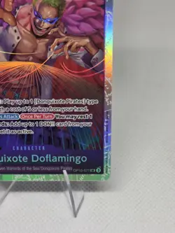 Bandai Donquixote Doflamingo OP10-071 Royal Blood SR Holo One Piece CCG NM - Image 5