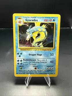 Pokemon Base Set Unlimited Gyarados 6/102 Holo Rare - Image 2