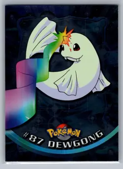 Dewgong #87 Topps Pokemon Card - Foil - Blue Logo - NM - Image 1