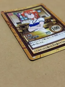 One Piece Card Nami C10 Hyper Battle Carddass Japanese - Image 3