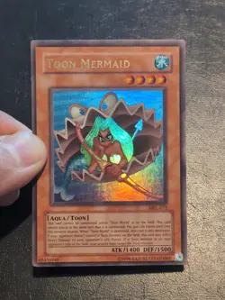 Yu-Gi-Oh! ULTRA RARE CARD TOON MERMAID MRL-072 1996 VINTAGE PRINT NM/VLP - Image 4