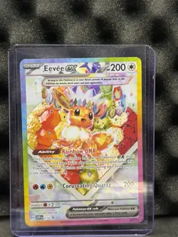 Eevee ex SVP 174 Prismatic Evolutions [UPC] Black Star Promo Pokemon Card NM/M - Image 1