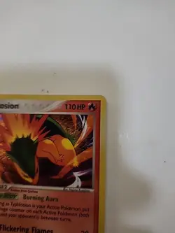 TYPHLOSION 034 RARE HOLO 2006 BLACK STAR PROMO POKEMON CARD - Image 4