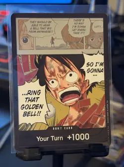 (2) One Piece DON!! Card’s Luffy DON!! OP15 Adventure On Kami’s Island - Image 2