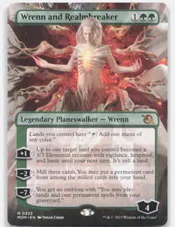 Wrenn and Realmbreaker (Borderless) *Regular* MOM 322 NM-LP - Image 1