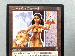 Mtg Carte Magic Mirage Lion's Eye Diamond English LP/MP - Image 3