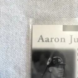 Topps 2019 Bowman Sterling Aaron Judge SR-AJ Gold Refractor /50 Yankees - Image 3