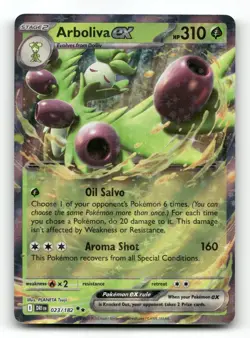 Arboliva ex 023/182 - Destined Rivals - Pokemon Card NM/M - Image 1