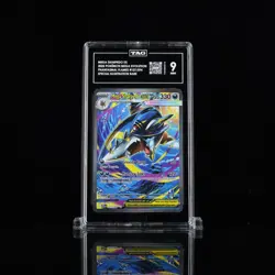 2025 POKEMON PFL EN-PHANTASMAL FLAMES #127 MEGA SHARPEDO EX TAG 9 - Image 1
