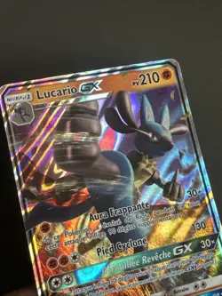 Carte Pokemon Lucario GX Sm100 Promo Soleil Et Lune - Image 2