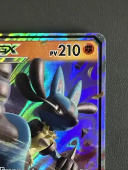 Carte Pokemon Lucario GX Sm100 Promo Soleil Et Lune - Image 4