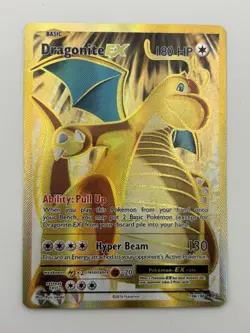 Dragonite EX 106/108 Pokemon TCG Evolutions XY Full Art Ultra Rare Card NM - Image 1