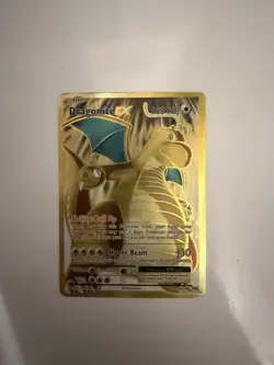Pokemon TCG Dragonite-EX Full Art Holo Card 106/108 XY Evolutions - Image 1