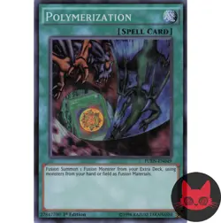 Yugioh Polymerization FUEN-EN049 Super Rare 1st Edition NM - Image 1