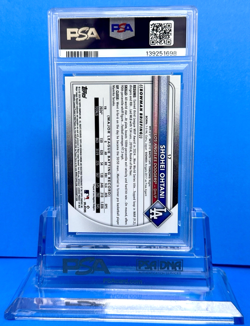 SHOHEI OHTANI PSA GRADED 10 ! 2025 BOWMAN CHROME MEGA BOX 17 ⚾ - Image 2