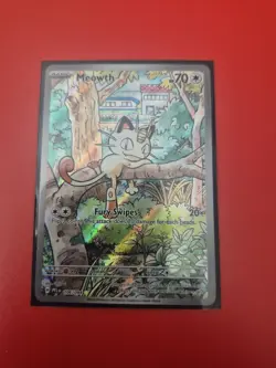 Pokemon TCG - Meowth Illustration Rare - Phantasmal Flames 106/94 - Image 1